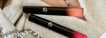 Ecstasy Lacquer от Armani драгоценный экстаз на моих губах. И кстати не один, а целых два: 303 Sunshine и 516 Flashlight