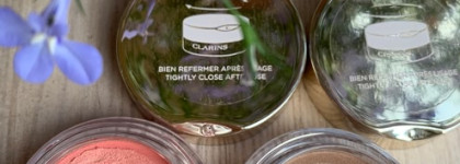 Сливочные ириски Clarins Ombre Satin #07 Glossy Brown и #08 Glossy Coral