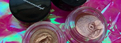 Как прибили, так и держатся: самые стойкие тени моей коллекции Romanovamakeup Sexy Eye Cream Metallizer в оттенках Champagne Shower и Pink Orchid