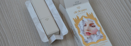 Неудачная матовая формула, удачный освежающий оттенок - Рождество 2020 Помада Cle De Peau Beaute Lipstick Cashmere #514 Enamoured