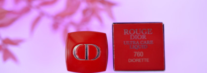 Роковая и сексуальная Dior Rouge Ultra Care Liquid #760 Diorette