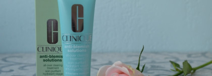 Clinique anti-blemish solutions step 3 all-over clearing treatment - увлажняющее средство и Clinical clearing gel - гель для проблемной кожи