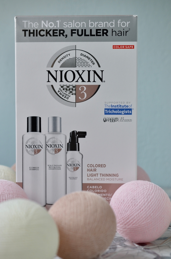 Nioxin hair system kit 3 Color Safe - набор средств для ухода за истончёнными, окрашенными волосами