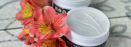 Патчи для глаз Brit Hair Group Hydrogel Eye Mask с пудрой чёрного жемчуга и золотом