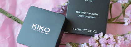 Kiko Milano Water Eyeshadow #200 Champagne - восхитительные тени с подвохом