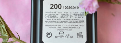 Kiko Milano Water Eyeshadow #200 Champagne - восхитительные тени с подвохом