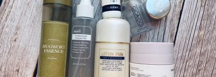 Пустые баночки за месяц: Drunk Elephant, I'm From,The Inkey List, Klairs, Lush, Sabon и другие