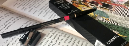 Малиновая роза Chanel Le Crayon Lèvres в оттенке 182 Rose Framboise