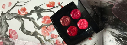Розовые Камелии с Chanel Camelias D'eau Lip Palette