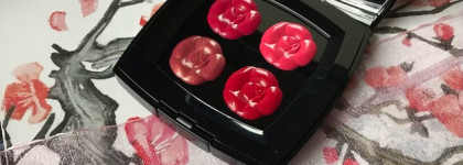 Розовые Камелии с Chanel Camelias D'eau Lip Palette