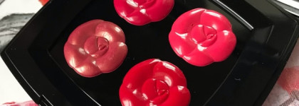 Розовые Камелии с Chanel Camelias D'eau Lip Palette