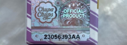Chupa Chups Bling bling eyes duochrome - тени "вкусного" бренда в оттенке Ultra Violets