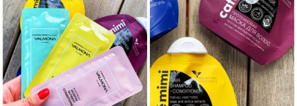 Ещё не пустые маленькие баночки для поездки. Как я собралась в дорогу