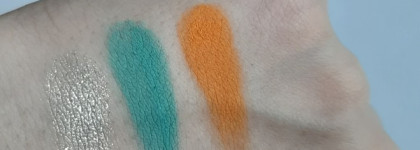 Она была желанна мною, но ах, увы, не повезло... палетка Futurism V: Electro-Turquoise от Kaleidos Makeup