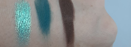 Она была желанна мною, но ах, увы, не повезло... палетка Futurism V: Electro-Turquoise от Kaleidos Makeup