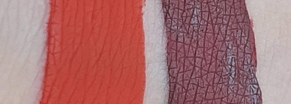 Жидкие матовые помады Velvetines  от Lime Crime. Оттенки New Americana и Wicked