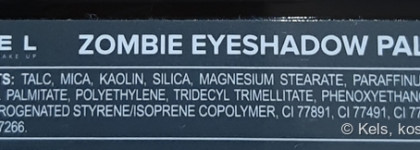 Lamel Zombie: палетка и кремовый пигмент. Миссия: найти, бежать не оглядываясь