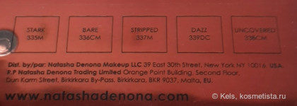 Спорная палетка теней для век Natasha Denona Mini Zendo