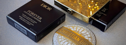 Dior Golden Ball Holiday 2024: Dior Diorshow 5 Couleurs Couture Eyeshadow 863 Soir de Ball; Dior Diorskin Forever Couture Luminizer 001 Or Lumiere