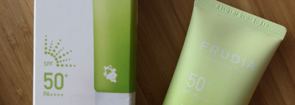 Мой новый друг на лето - Frudia Green Grape Sebum Control Cooling Sun Gel Spf50+