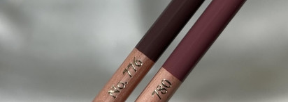 Шикарный нюд и холодно-лиловый - популярные карандаши для губ Miss Tais №776 и №780