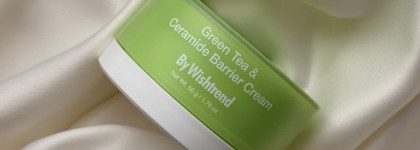 Восстанавливающий крем с зелёным чаем и церамидами By Wishtrend Green Tea & Ceramide Barrier Cream