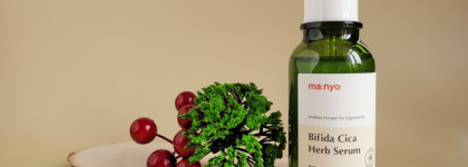 Центелла в средствах для лица Manyo Bifida Cica Herb. Тонер и сыворотка