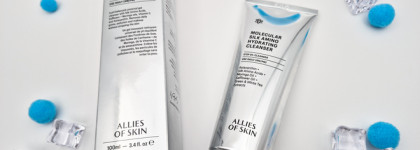 Allies of Skin Molecular Silk Amino Hydrating Cleanser - лучшая умывалка, которую повторяю снова