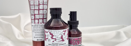 Davines NaturalTech Replumping - линейка для уплотнения тонких волос