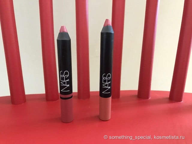 Помады-карандаши Nars в оттенках Intriguing и Rikugien. Что с ними не так?