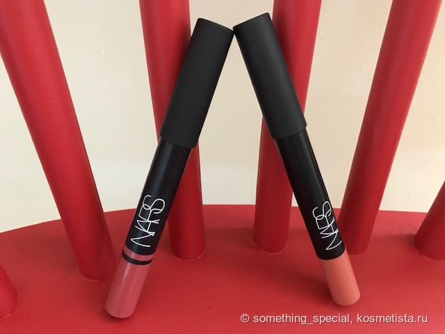 Помады-карандаши Nars в оттенках Intriguing и Rikugien. Что с ними не так?