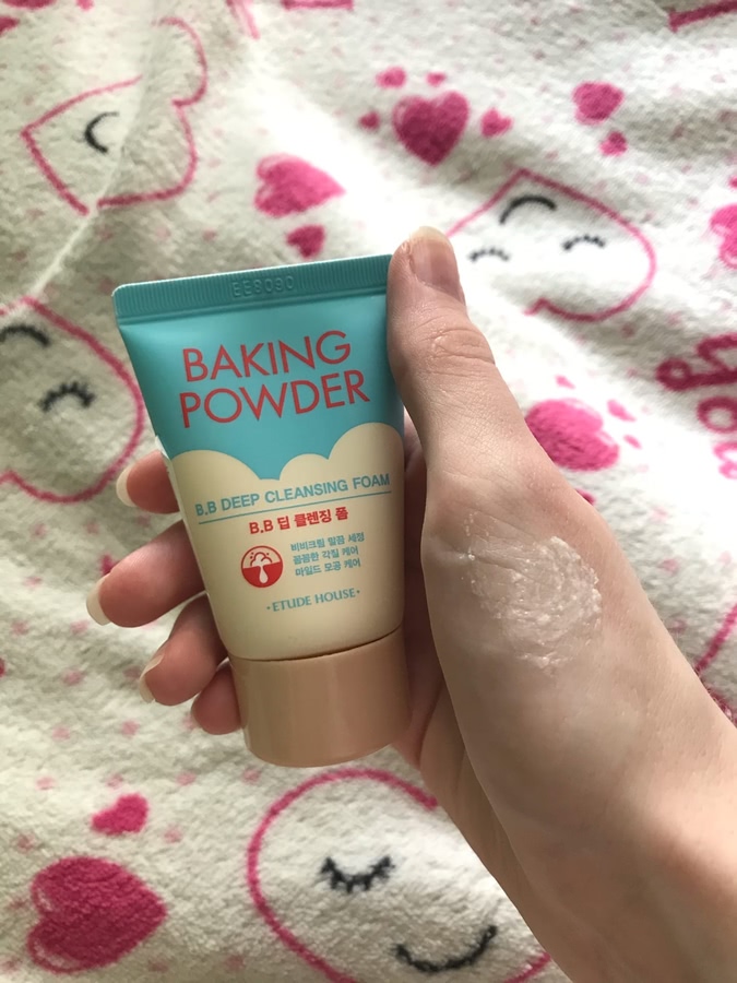 Мягкая пенка с частицами пищевой соды