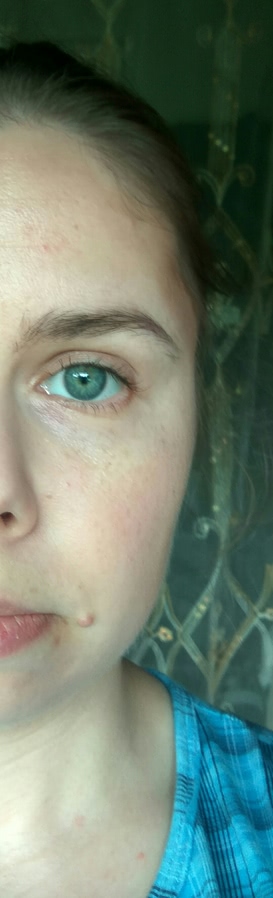 Часть интенсивности съедает камера