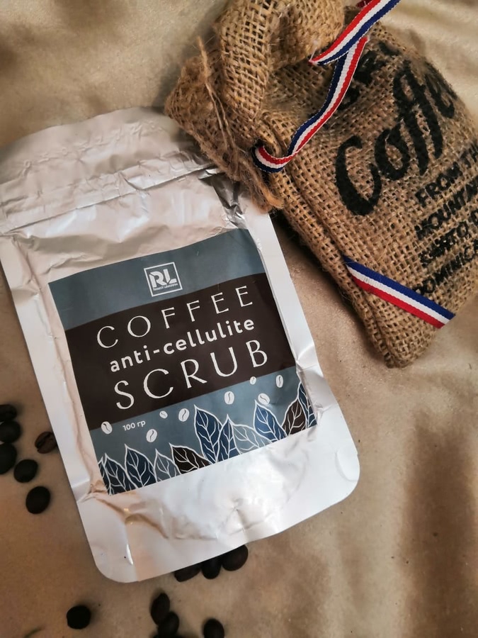 Ароматная Арабика для тела Coffee anti-cellulite scrub от Research Laboratories