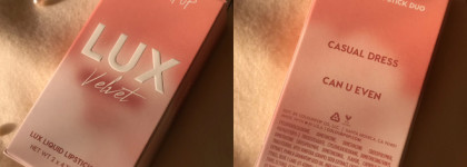 Два пушистых облачка: помады-суфле Lux Velvet Colourpop в оттенках Casual dress и Can u even