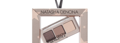 Natasha Denona Holiday Collection: Baby Glam Eyeshadow Palette, Mini Metropolis Eyeshadow Palette and brush