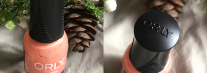 В ролях: маленький злодей Orly Lacquer vernis esmalte в зефирном оттенке Positive Coral-ation