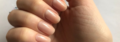 Очень праздничный маникюр с камифубуками обычным лаком