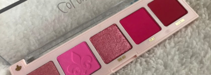 Ядовитый розовый в палетке теней для век Too Haute Colourpop