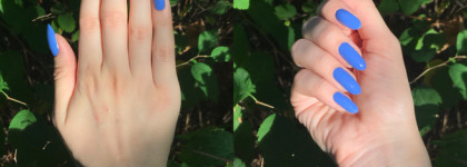 Королевский голубой Sally Hansen Hard As Nails Xtreme Wear Nail Color Royal Hue, я люблю тебя (а ты меня нет)