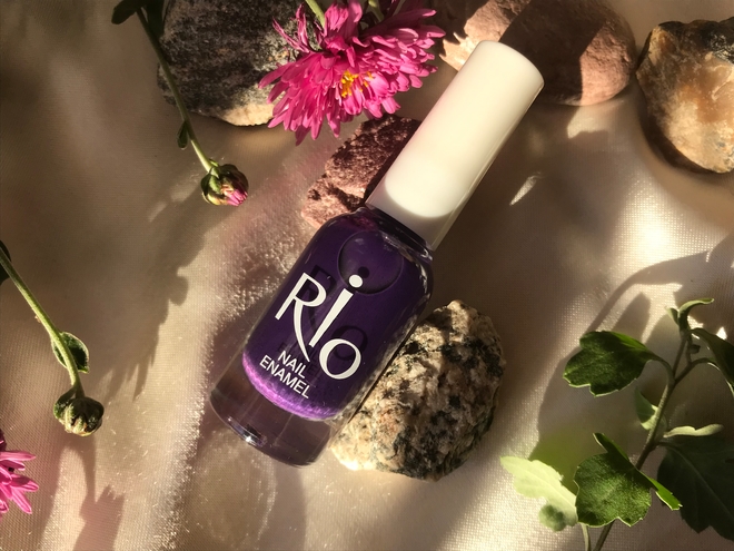 Снова лавандовые пейзажи: бюджетный лак для ногтей Rio nail enamel №18 ...