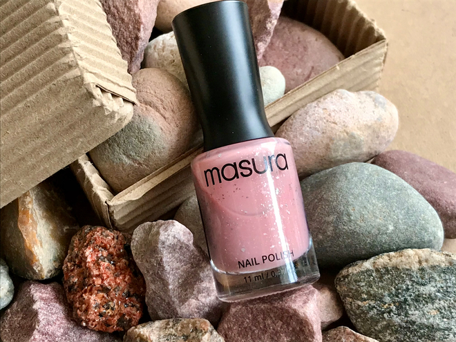 Природный нюд для ногтей: лак от Masura nail polish "Драгоценный ...