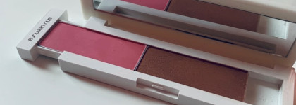 Цветущий ноябрь: румяна glow on от Shu Uemura в оттенках “m medium pink 375” и “p medium bronze 780”