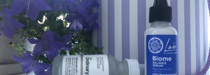 Lab by Natura Siberica Biome Balance Serum Niacinamid 10% + Zn 1% себорегулирующая сыворотка для лица + сравнение с The Ordinary