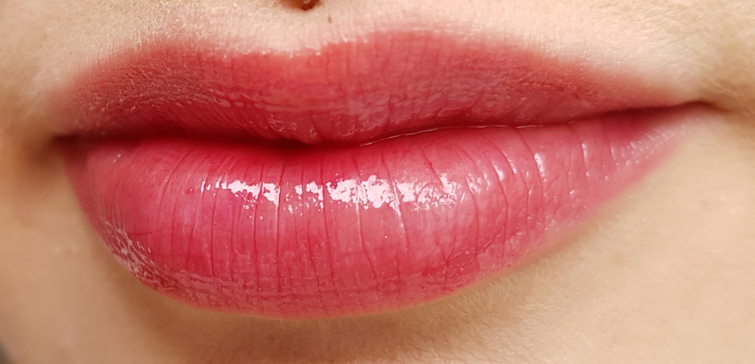 Alverde Jelly Pudding Lipgloss 40 Addicted To Red тонким слоем