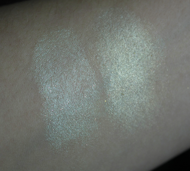 Максимально простой и быстрый макияж в салатовых оттенках