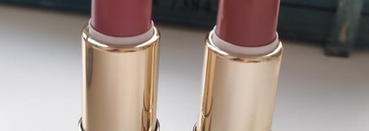 В поисках нюда: помада Eveline Aqua Platinum 302 и 303