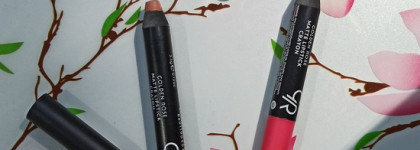 Такие разные Golden Rose "Matte Lipstick Crayon" в оттенках №15 и №17... Плюс лайфхаки для такого рода помад