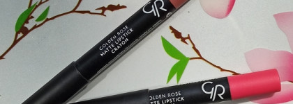 Такие разные Golden Rose "Matte Lipstick Crayon" в оттенках №15 и №17... Плюс лайфхаки для такого рода помад