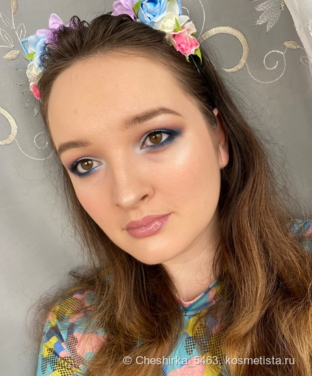 Матовый макияж небесными оттенками от Lime Crime: рисуем градиент